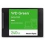 SSD WD Green, 240GB, SATA, Leitura 545MB/s, Gravação 430MB/s   Desempenho aprimorado para computação do dia-a-dia Com o aumento de desempenho de um SS