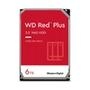 HD WD Red Plus, 6TB, 5400 RPM, 3.5'   Repleto de poder para lidar com ambientes NAS de empresas de pequeno a médio porte e cargas de trabalho aumentad