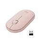 Mouse sem fio Logitech Pebble M350 Rosa Crie seu próprio espaço com o Logitech Pebble M350 ? um mouse moderno, slim, silencioso e portátil projetado p
