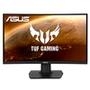 O Monitor Gamer Asus 23.6´ TUF Gaming VG24VQE é uma tela curva Full HD (1920x1080) de 23,6 polegadas com uma taxa de atualização ultrarrápida de 165Hz
