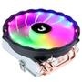 Cooler para Processador Gamer Rise Mode X5, LED Rainbow, Intel e AMD