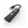 Placa de som Creative Sound Blaster Play 4 externo   Portátil plug-and-play USB DAC de alta resolução com silenciamento automático e cancelamento de r