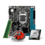 Kit Upgrade Powerpc com Placa Mãe H110 + Processador I5 6500 + Memoria 8 GB DDR4 + Cooler
