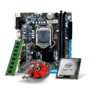 Kit Upgrade Powerpc com Placa Mãe H110 + Processador I3 6100 + Memoria 8 GB DDR4 + Cooler