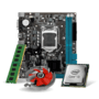Kit Upgrade Powerpc: Placa Mãe H61 + Processador I3 3220 + Memória 8GB DDR3 + Cooler